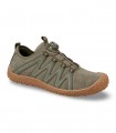Deportivo barefoot Dockers by Gerli 59EN001 kaki con ajuste rotativo y pisada flexible