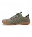 Deportivo barefoot Dockers by Gerli 59EN001 kaki con ajuste rotativo y pisada flexible
