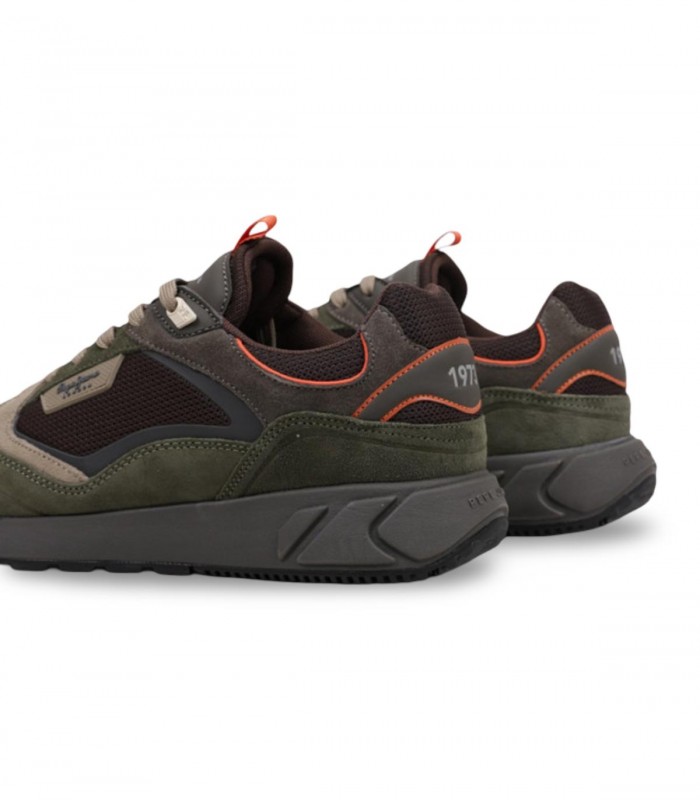Deportivo Pepe Jeans Marlon Forest M verde kaki con vivos naranjas