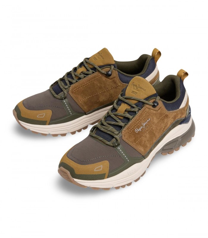Deportivo outdoor Pepe Jeans Darren Urban M color cuero con suela blanca