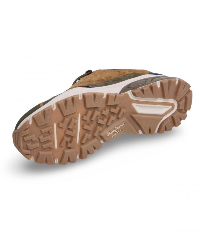 Deportivo outdoor Pepe Jeans Darren Urban M color cuero con suela blanca