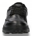 Zapato sport de cordones IGI & CO 2118400 en piel napa negra con Gore-Tex
