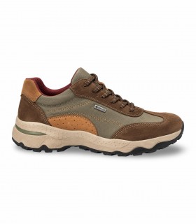 Deportivo IGI & CO 2143211 en serraje castaño combinado con Gore-Tex